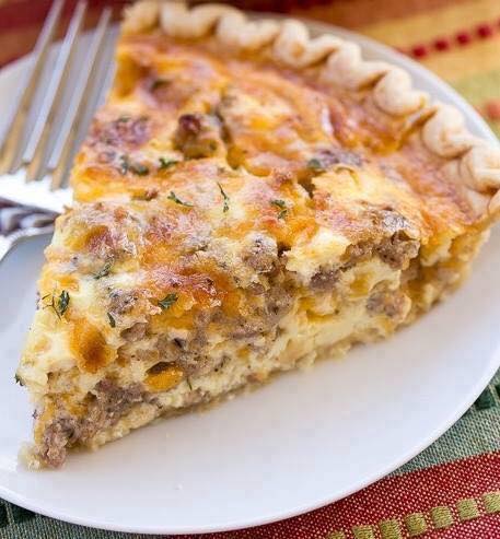 EASY SAUSAGE AND RANCH QUICHE – 77GREATFOOD