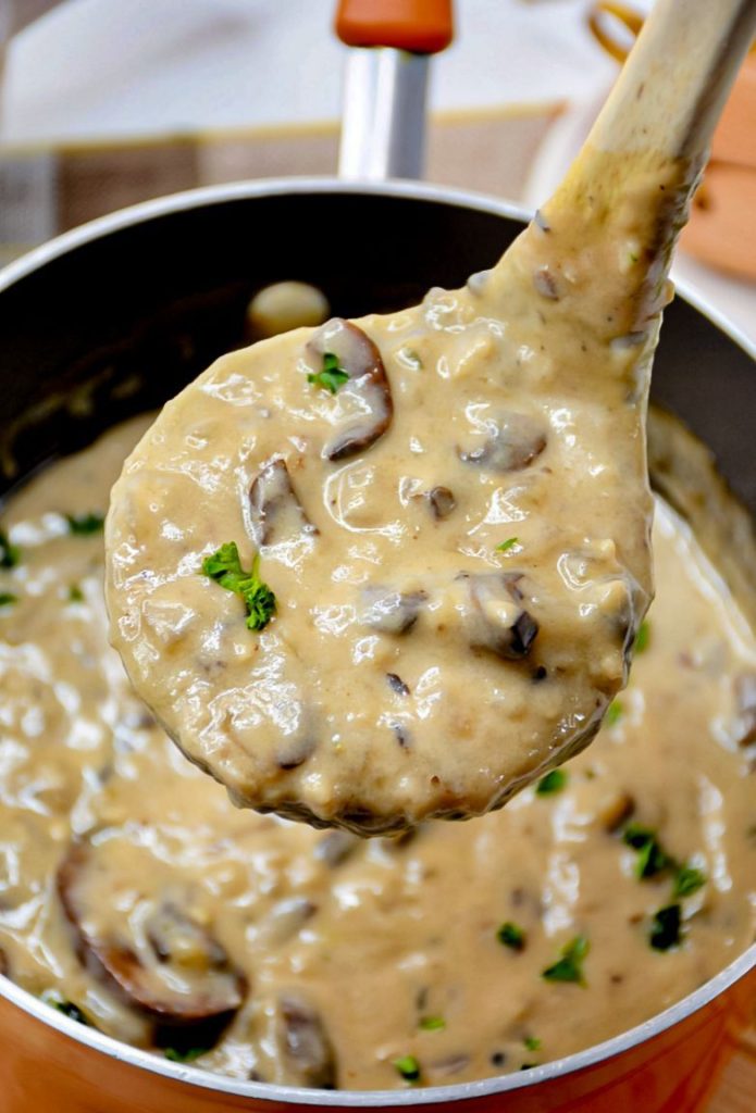 Creamy Mushroom Soup – 77GREATFOOD