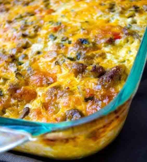Fireman’s Overnight Breakfast Casserole With Country Gravy – 77GREATFOOD